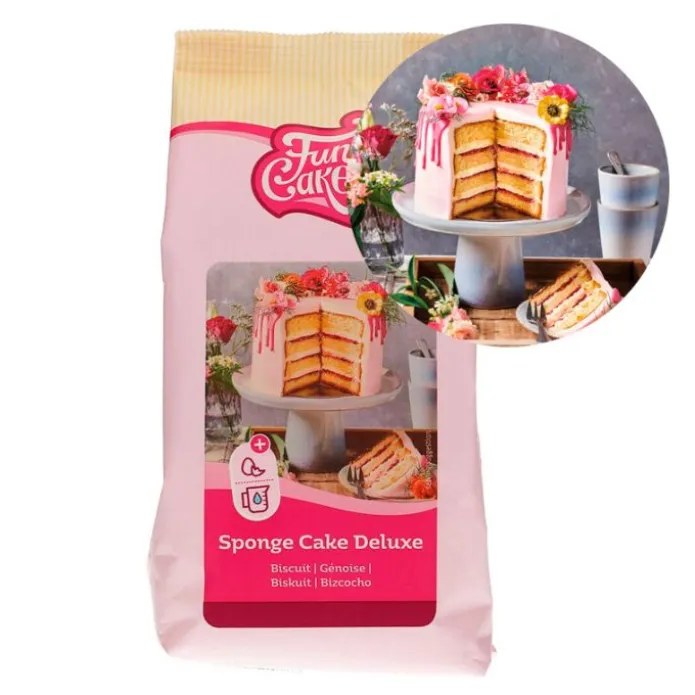 Preparado para bizcocho Deluxe 500 g - Funcakes