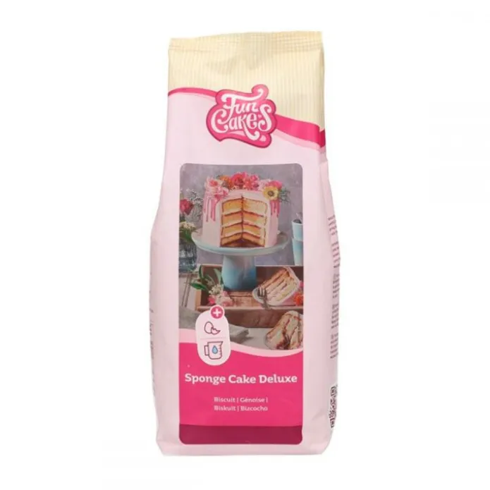 Preparado para bizcocho Deluxe 1 kg - Funcakes