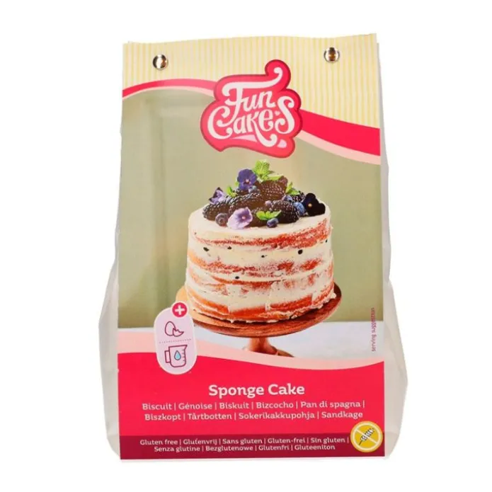 Preparado para bizcocho 400 g - Sin gluten - Funcakes