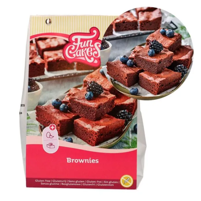 Preparado para brownies 500 g - Sin gluten - Funcakes