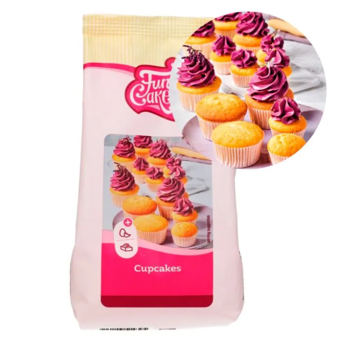 Preparado para cupcakes 500 g - Funcakes