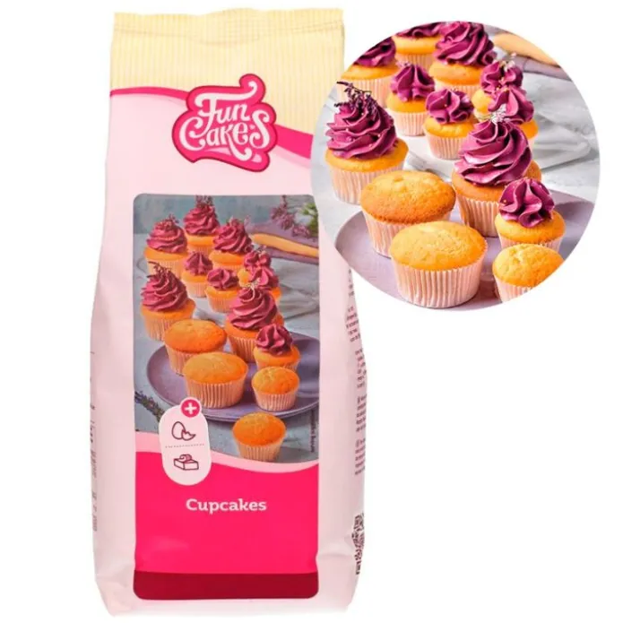 Preparado para cupcakes 1 kg - Funcakes
