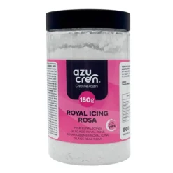 Preparado para glasa o royal icing rosa 150 g - Azucren