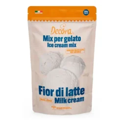 Preparado para helado de crema de leche 250 g - Decora
