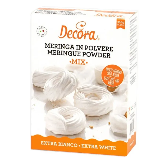Preparado para merengue en polvo 300 gr - Decora