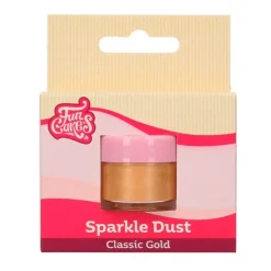 Purpurina comestible en polvo oro clásico - Funcakes