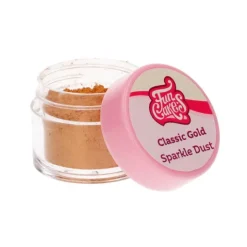 Purpurina comestible en polvo oro clásico - Funcakes