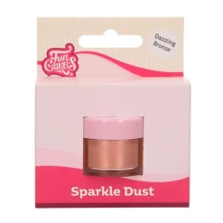 Purpurina comestible en polvo bronce - Funcakes