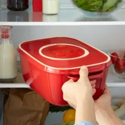 Quesera roja Cheese Box 30,5 cm - Cerámica - Emile Henry
