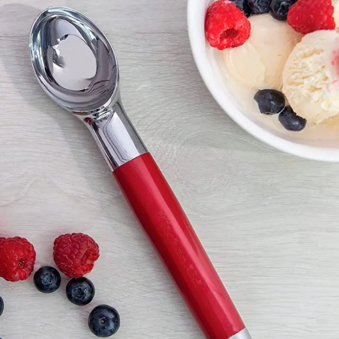 Racionador de helados rojo 6 cm - Aleación de zinc - KitchenAid