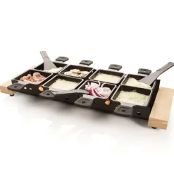 Raclette grande para fundir queso Partyclette XL - Acero - Boska + REGALO tarros