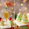 Árboles de Navidad verdes comestibles 1 g - Sin gluten - Decora