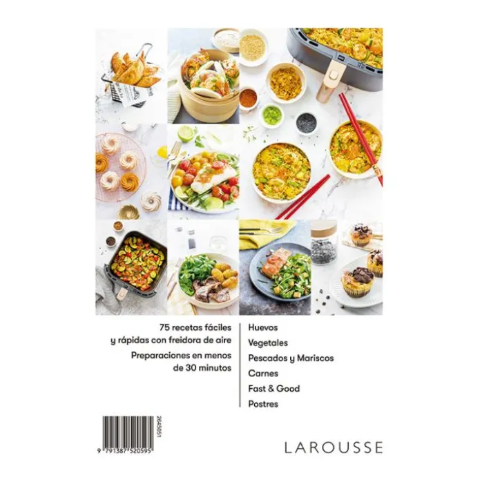 Recetas rápidas con freidora de aire - Pamela Rodríguez - Larousse