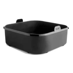Recipiente o molde cuadrado de silicona para freidora de aire 24,5 cm - Ibili
