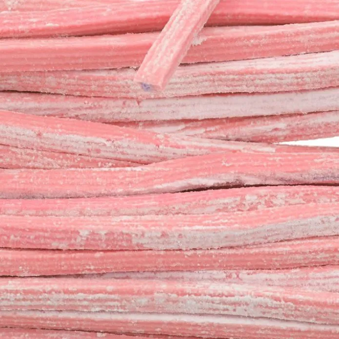 Regaliz rosa de fresa con azúcar glas (200 uds) - Fini