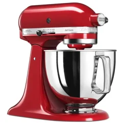 Robot amasador rojo imperial 4,8 l - Artisan 5KSM125 - KitchenAid + LIBRO + REGALO utensilios