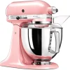 Robot amasador rosa seda 4,8 l - Artisan Elegance 5KSM175PS - KitchenAid + LIBRO + REGALO bol cerámica