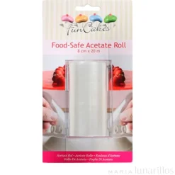 Rollo de acetato 8 cm (20 metros) - Funcakes