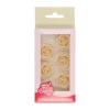 Rosas de mazapán blancas 2,5 cm (6) - Funcakes