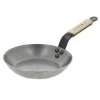 Sartén con mango de madera de haya 26 cm - Hierro mineral B - De Buyer