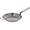 Sartén con mango de madera de haya 32 cm - Hierro mineral B - De Buyer