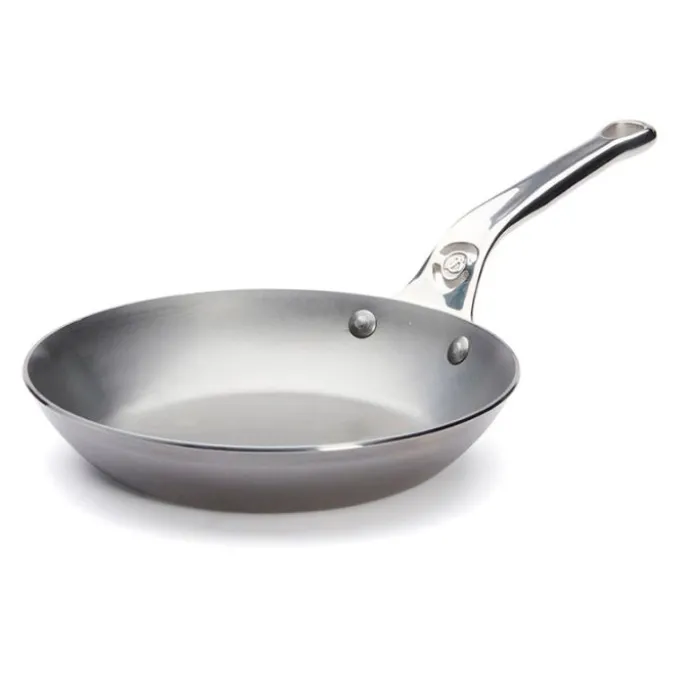 Sartén Pro con mango de acero inoxidable 28 cm - Hierro mineral B - De Buyer