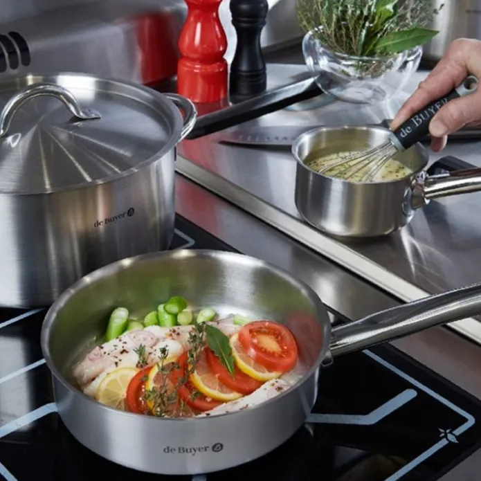 Sauté Prim´Appety 24 cm - Acero inoxidable - De Buyer