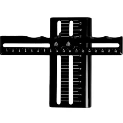 Scraper alisador de contorno ajustable con tornillos Edgy