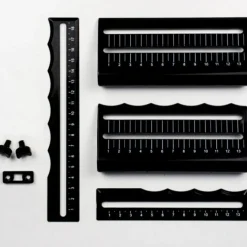 Scraper alisador de contorno ajustable con tornillos Edgy