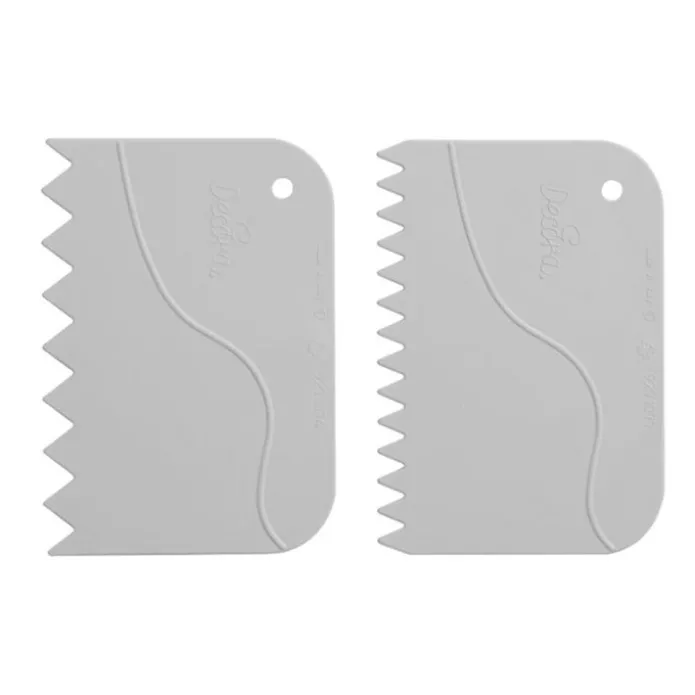 Scrapers de decoración dentados (2) - Decora