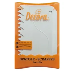 Scrapers de decoración dentados (2) - Decora