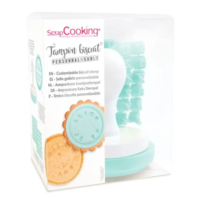Sello marcador imprenta personalizable - ScrapCooking