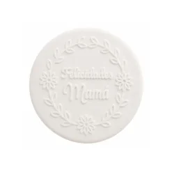 Sello para galletas Felicidades Mamá - Metacrilato grabado