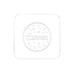 Sello para galletas personalizado - Metacrilato grabado