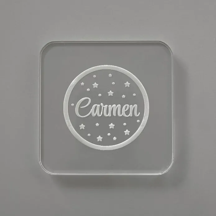 Sello para galletas personalizado - Metacrilato grabado