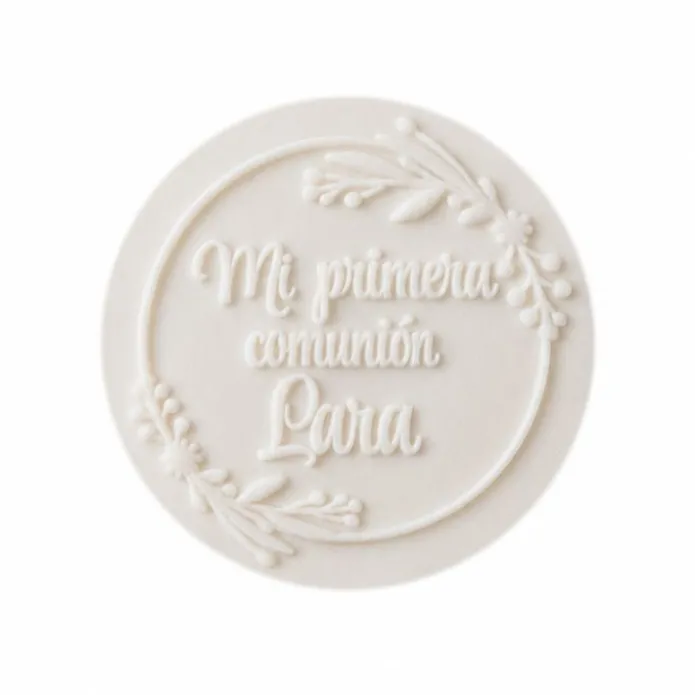 Sello para galletas personalizado Comunión - Metacrilato grabado