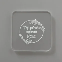 Sello para galletas personalizado Comunión - Metacrilato grabado