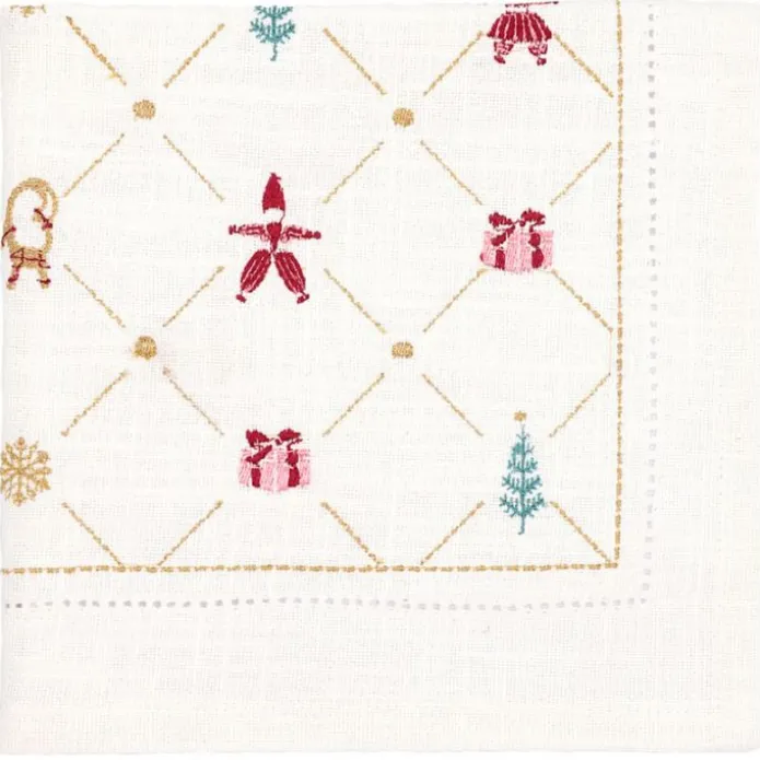 Servilleta de algodón Clarina White - GreenGate