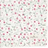 Servilleta de algodón con encaje Maise White 40 cm - GreenGate
