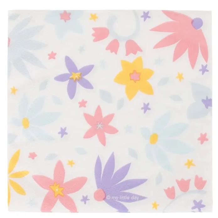 Servilletas de flores y hadas (20) - My Little Day
