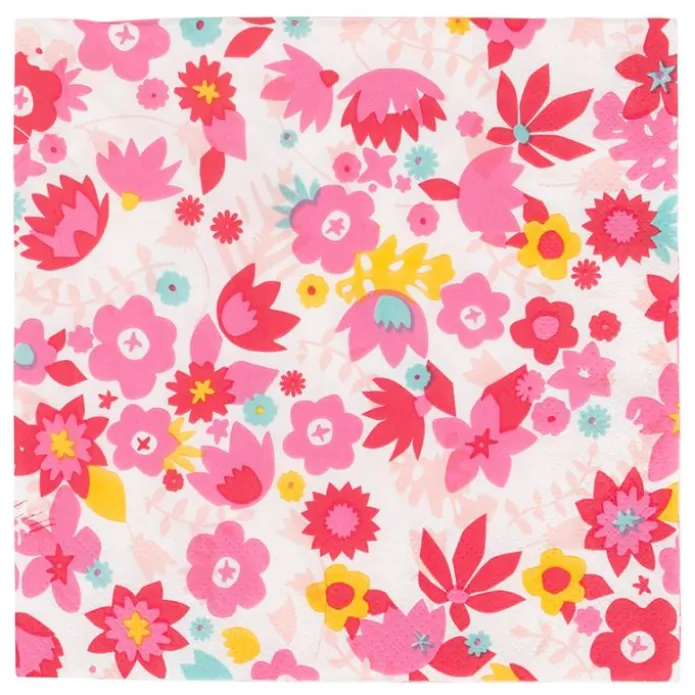 Servilletas de papel flores (20) - My Little Day