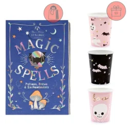 Servilletas de papel libro pociones Halloween (16) - Meri Meri + REGALO vasos