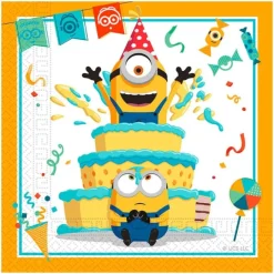 Servilletas de papel Minions (20) - Decorata Party