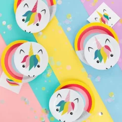Servilletas de papel pequeñas cara de unicornio (20) - My Little Day