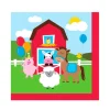 Servilletas de papel pequeñas animales de la granja (16) - Creative Converting