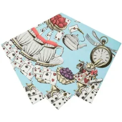 Servilletas de papel pequeñas Truly Alice (20) - Talking Tables