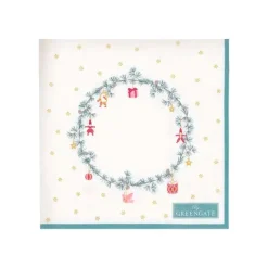 Servilletas de papel pequeñas Juana White (20) - GreenGate