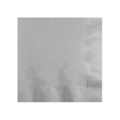Servilletas de papel plateadas (20) - Conver Party