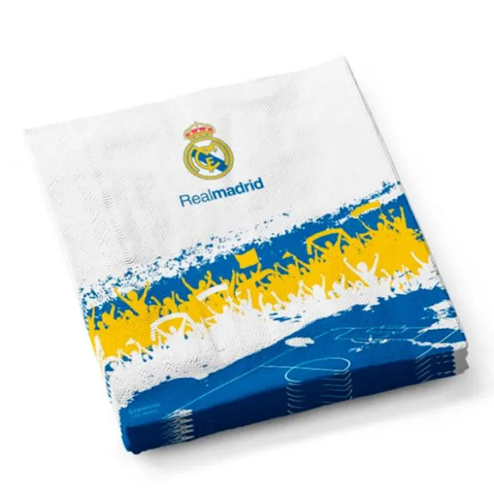 Servilletas de papel Real Madrid (12) - Eurofiestas
