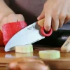 Set de cuchillo y protector de dedos Le Petit Chef - Acero inoxidable - Opinel